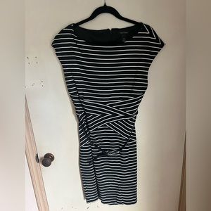 Cap sleeve fitted dress